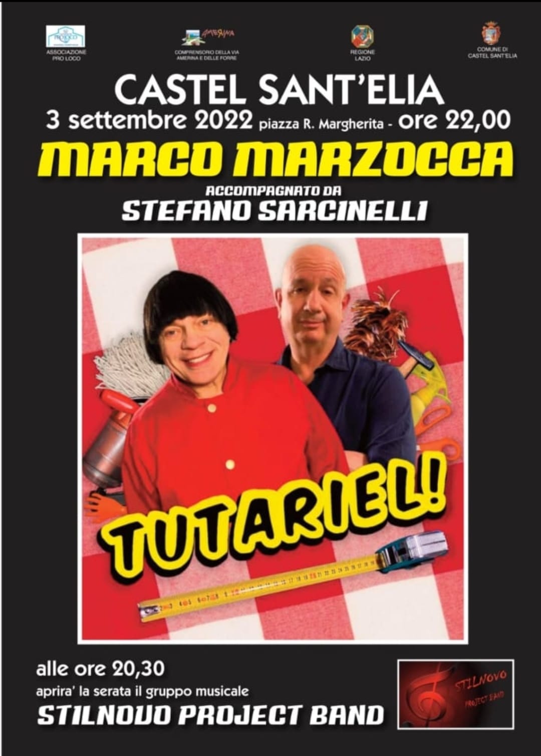 Marco Marzocca 3 settembre 2022 'Tutariel!'