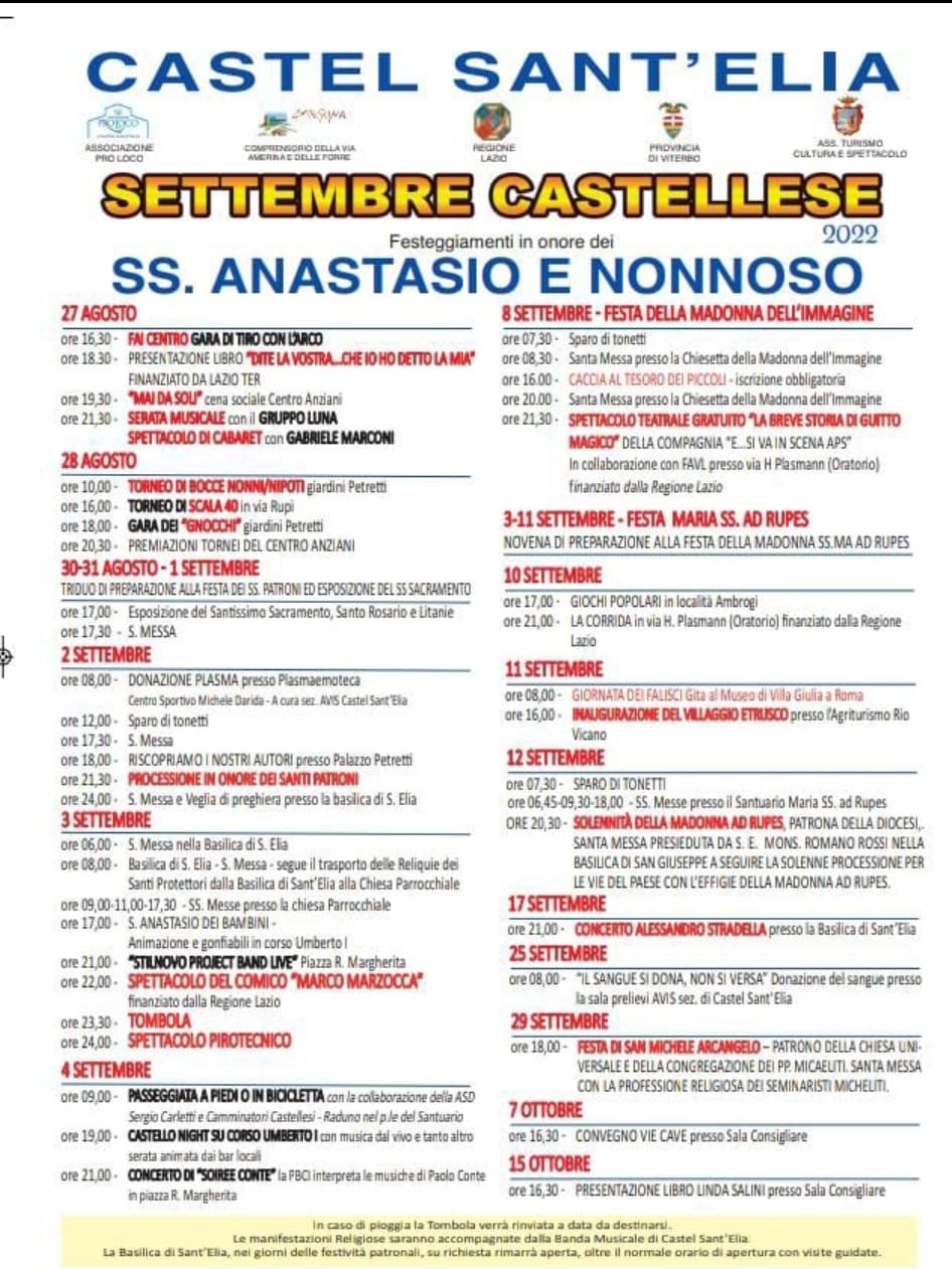Settembre Castellese edizione 2022